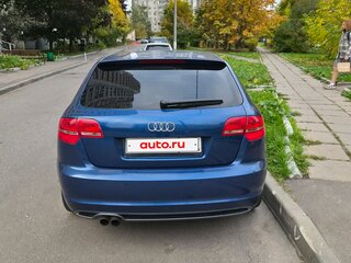 2008 Audi A3 II (8P) Рестайлинг 2, синий, 800000 рублей, вид 4