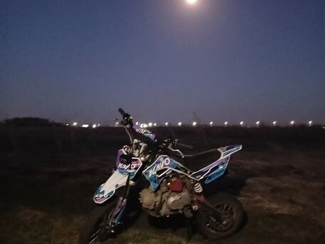 2024 Kayo Mini KMB YX125EM, фиолетовый, 70000 рублей, вид 1