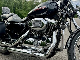 2008 Harley-Davidson Sportster 1200, чёрный, 650000 рублей, вид 5