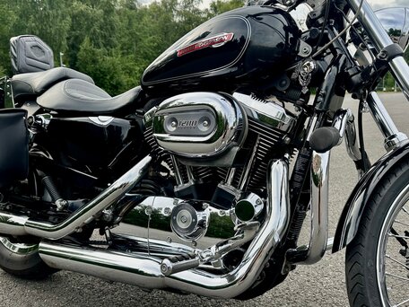2008 Harley-Davidson Sportster 1200, чёрный, 650000 рублей, вид 5