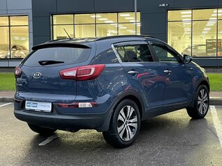 2012 Kia Sportage III, синий, 1375000 рублей, вид 5