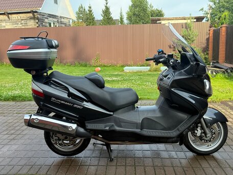 2007 Suzuki Burgman (SkyWave) 650, серый, 480000 рублей, вид 5