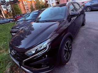 2024 Lada (ВАЗ) Vesta SW Cross I Рестайлинг (NG), чёрный, 1900000 рублей, вид 1