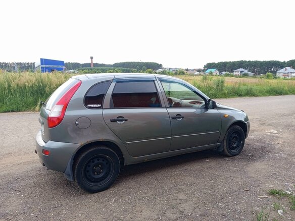 2010 Lada (ВАЗ) Kalina I, серый, 165000 рублей - вид 6