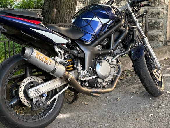 2005 Suzuki SV 400, синий, 175000 рублей - вид 2