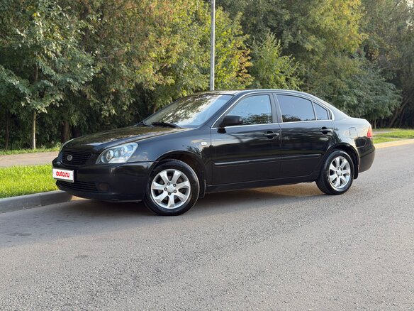 2008 Kia Magentis II, чёрный - вид 1