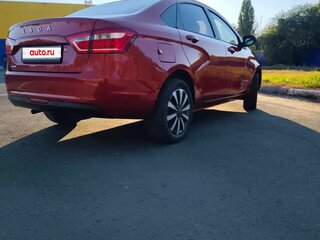 2015 Lada (ВАЗ) Vesta I, красный, 690000 рублей, вид 2