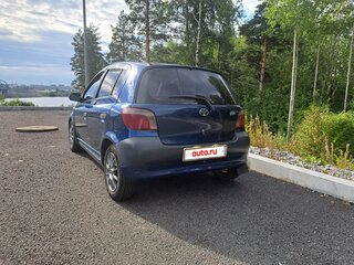 2001 Toyota Vitz I (P10), синий, 250000 рублей, вид 4