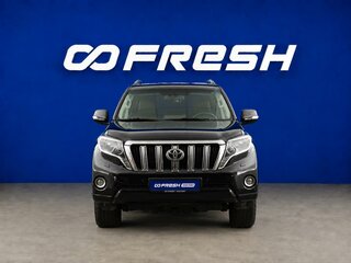 2017 Toyota Land Cruiser Prado 150 Series Рестайлинг 1, чёрный, 4499652 рублей, вид 3