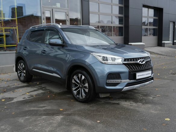 2021 Chery Tiggo 4 I Рестайлинг, серый, 1370000 рублей - вид 2