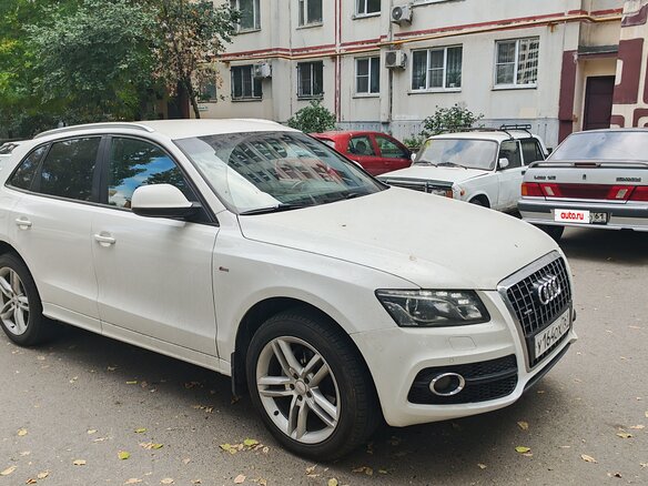 2011 Audi Q5 8tiptronic I (8R), белый, 1300000 рублей - вид 1