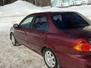 2008 Kia Spectra I Рестайлинг 2, красный, 230000 рублей, вид 3