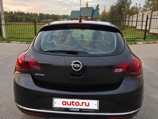 2012 Opel Astra J Рестайлинг, чёрный, 630000 рублей, вид 4