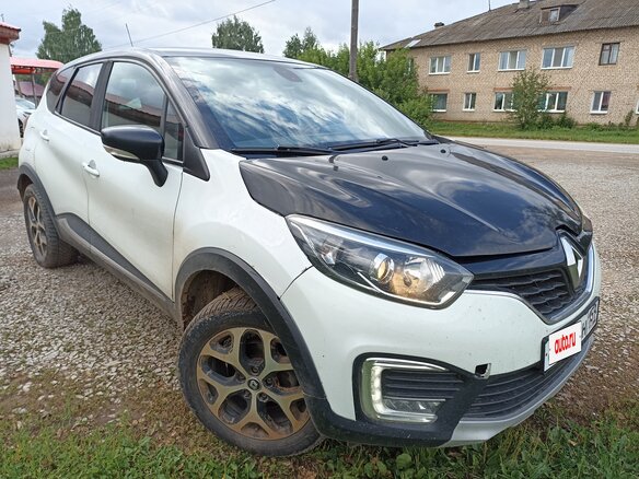2017 Renault Kaptur I, белый