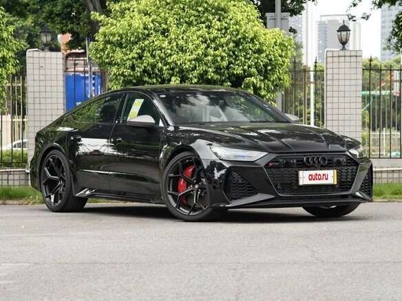 2025 Audi A7 45 TFSI II (4K), чёрный, 7840000 рублей - вид 2