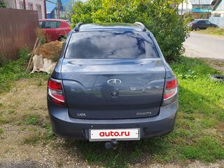 2014 Lada (ВАЗ) Granta I, серый, 380000 рублей, вид 4