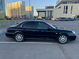 2005 Hyundai Sonata IV (EF) Рестайлинг, чёрный, 345500 рублей, вид 3