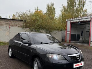 2006 Mazda 3 I (BK) Рестайлинг, чёрный, 385000 рублей, вид 3