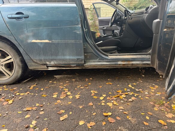 2006 Mazda 3 I (BK) Рестайлинг, синий, 220000 рублей - вид 5