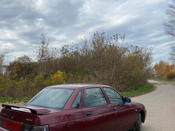 2005 Lada (ВАЗ) 2110, красный, 88000 рублей - вид 3