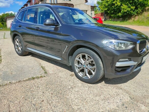 2019 BMW X3 20i xDrive III (G01), серый - вид 1