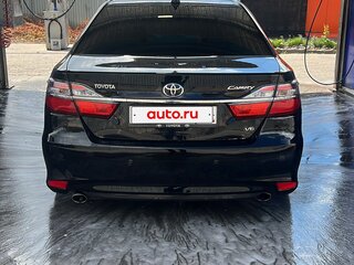 2016 Toyota Camry VII (XV50) Рестайлинг, чёрный, 1860000 рублей, вид 4