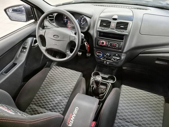 2022 Lada (ВАЗ) Granta I Рестайлинг, серый, 689000 рублей - вид 15