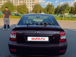 2008 Lada (ВАЗ) Priora I, пурпурный, 250000 рублей, вид 4