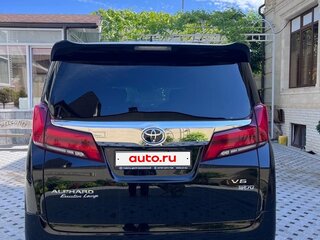 2021 Toyota Alphard III Рестайлинг, чёрный, 6490000 рублей, вид 3