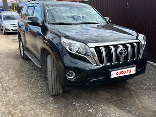 2016 Toyota Land Cruiser Prado 150 Series Рестайлинг 1, чёрный, 3550000 рублей, вид 3