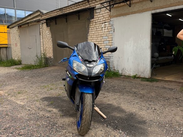 1999 Kawasaki ZX-9R Ninja, синий, 270000 рублей - вид 1