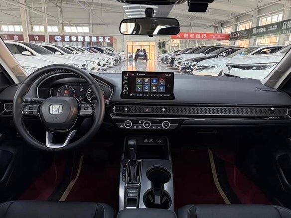 2022 Honda Civic XI, белый - вид 8