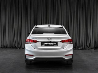 2019 Hyundai Solaris II, серебристый, 1159000 рублей, вид 4