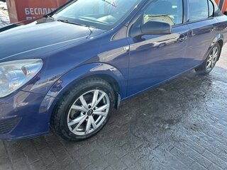 2008 Opel Astra H Рестайлинг, синий, 300000 рублей, вид 4