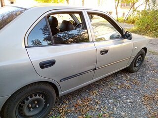 2007 Hyundai Accent ТагАЗ II, серебристый, 345000 рублей, вид 2