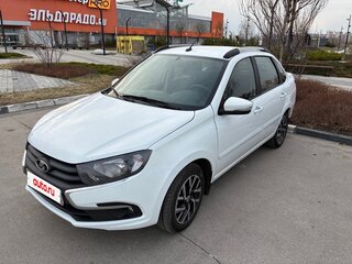 2019 Lada (ВАЗ) Granta I Рестайлинг, белый, 650000 рублей, вид 3