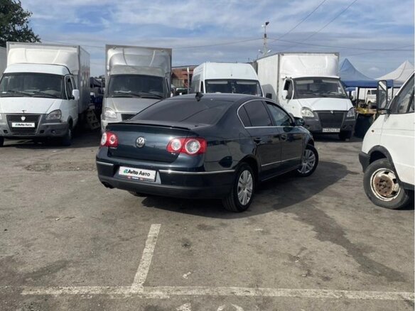 2008 Volkswagen Passat B6, чёрный, 730000 рублей - вид 5