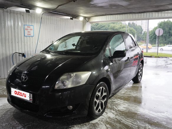 2008 Toyota Auris I, чёрный - вид 2