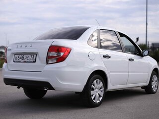 2018 Lada (ВАЗ) Granta I Рестайлинг, белый, 479008 рублей, вид 5