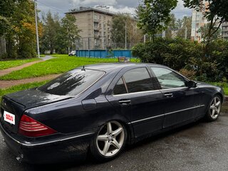 2001 Mercedes-Benz S-Класс 320 IV (W220), синий, 280000 рублей, вид 3
