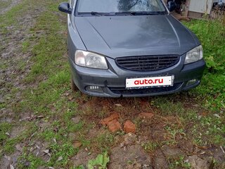 2005 Hyundai Accent ТагАЗ II, серый, 189000 рублей, вид 1