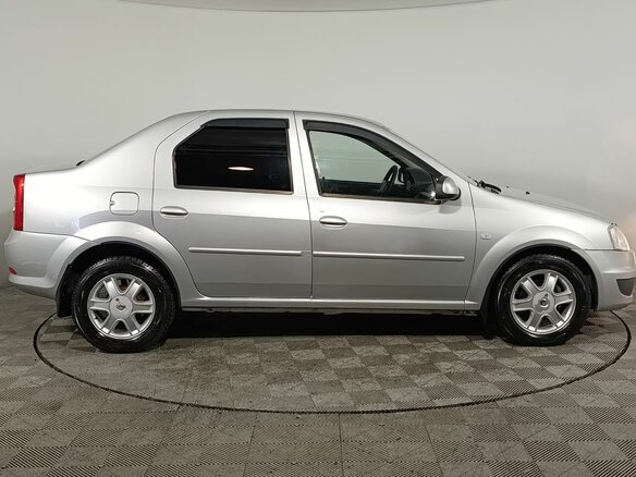 2012 Renault Logan I Рестайлинг, серебристый, 635000 рублей - вид 7