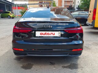 2021 Audi A6 50 TFSI e V (C8), чёрный, 3559000 рублей, вид 4