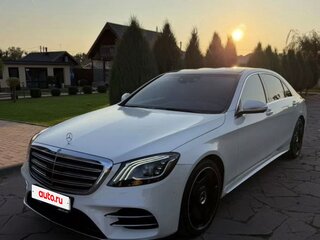 2019 Mercedes-Benz S-Класс 450 Long VI (W222, C217) Рестайлинг, белый, 5999999 рублей, вид 1