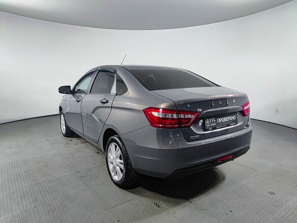 2016 Lada (ВАЗ) Vesta I, серый, 555760 рублей - вид 6