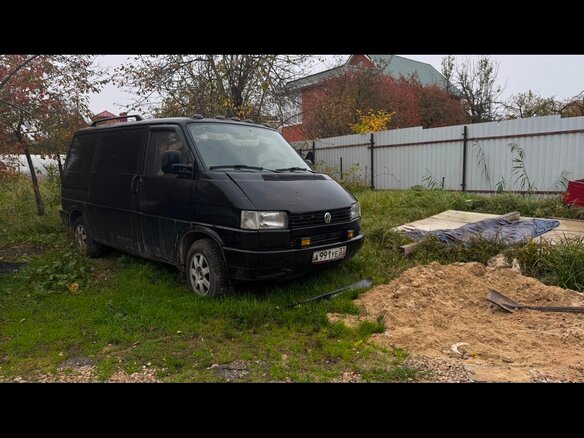 1993 Volkswagen Caravelle T4, чёрный, 205000 рублей - вид 12