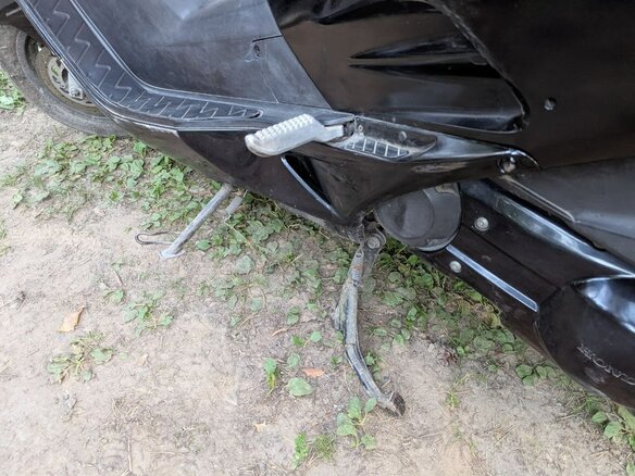 2002 Honda Forza, чёрный, 117000 рублей - вид 9