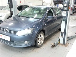 2013 Volkswagen Polo V, синий, 499000 рублей, вид 1