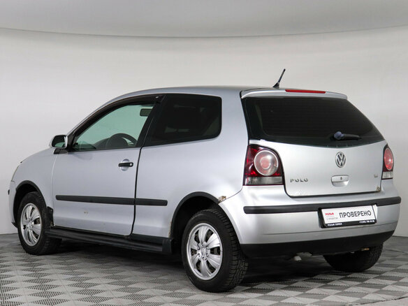 2008 Volkswagen Polo IV Рестайлинг, серебристый - вид 3