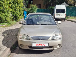 2008 Kia Spectra I Рестайлинг 2, золотистый, 150000 рублей, вид 2